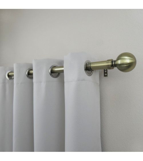 Kit Tringle Extensible Sphère 110-210 cm | Ø 25/28 mm