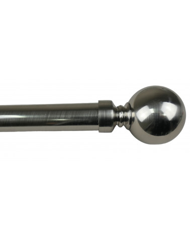 Kit Tringle Extensible Sphère 110-210 cm | Ø 25/28 mm