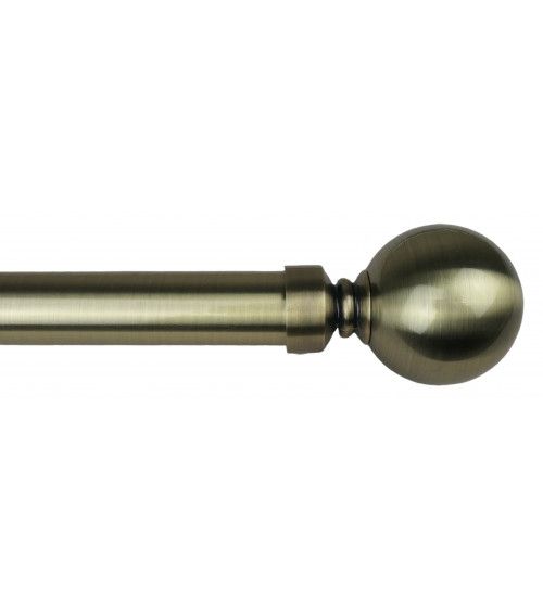 Kit Tringle Extensible Sphère 110-210 cm | Ø 25/28 mm