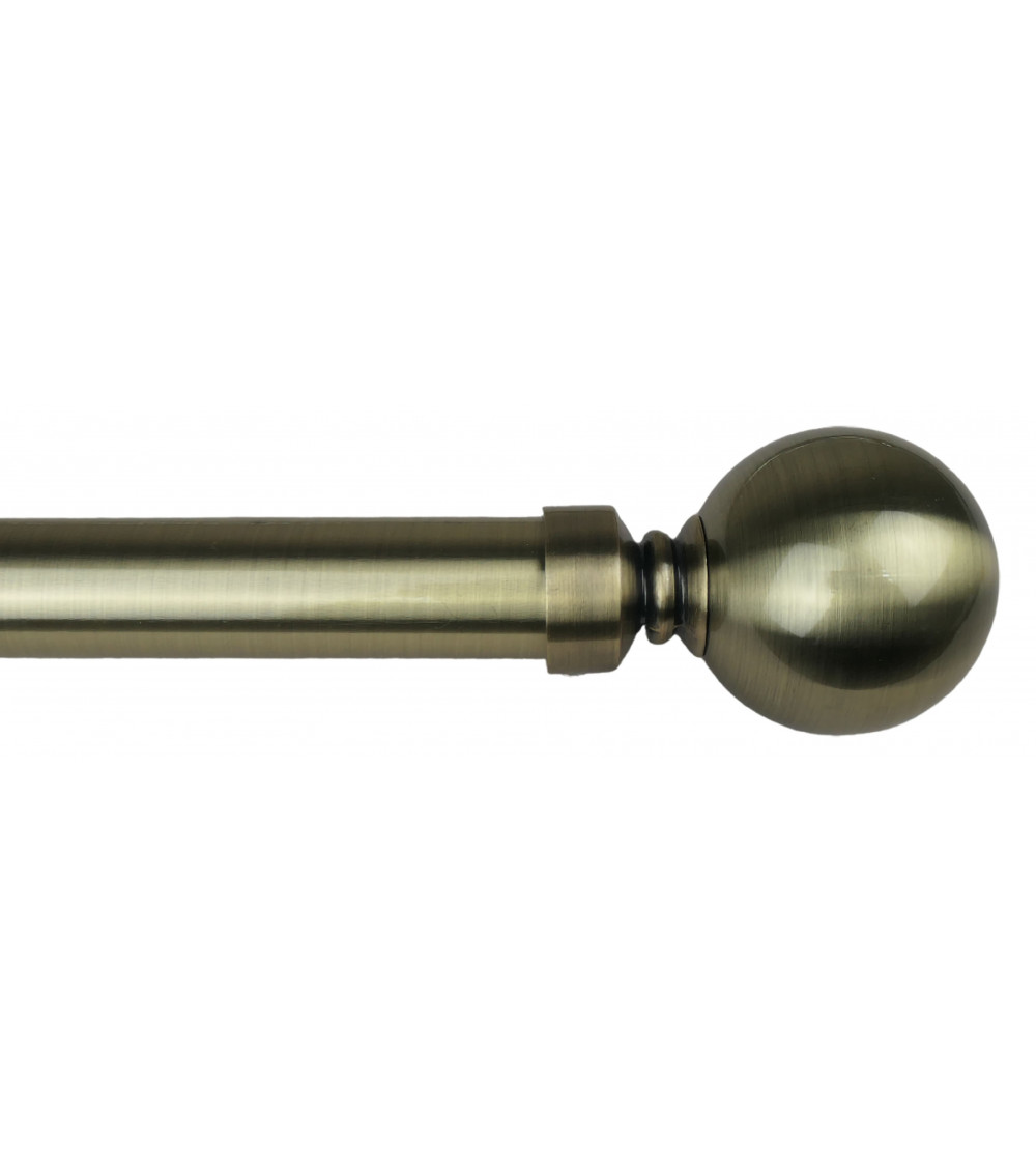 Kit Tringle Extensible Sphère 110-210 cm | Ø 25/28 mm