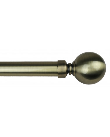 Kit Tringle Extensible Sphère 110-210 cm | Ø 25/28 mm