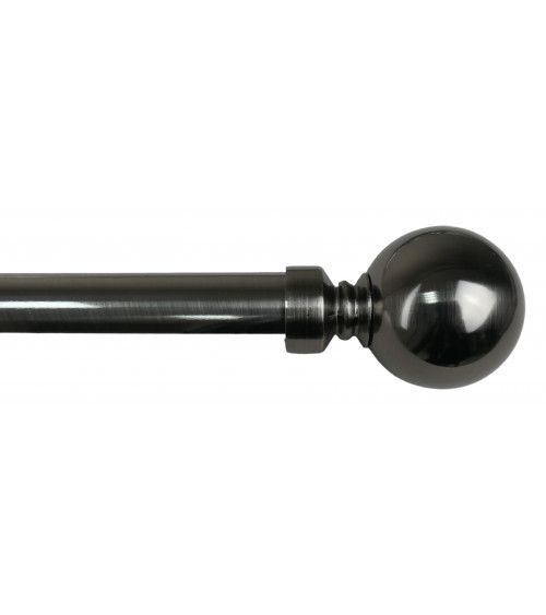 Kit Tringle Extensible Sphère 110-210 cm | Ø 25/28 mm