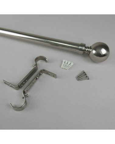 Kit Tringle Extensible Sphère 110-210 cm | Ø 25/28 mm