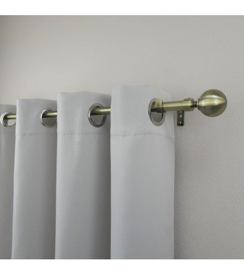 Kit Tringle Extensible Sphère 110-210 cm | Ø 16/19 mm Kit Tringle Extensible Sphère 110-210 cm | Ø 16/19 mm