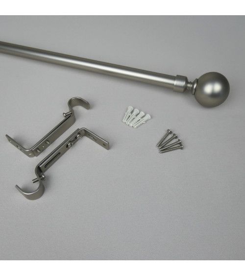 Kit Tringle Extensible Sphère 110-210 cm | Ø 16/19 mm Kit Tringle Extensible Sphère 110-210 cm | Ø 16/19 mm