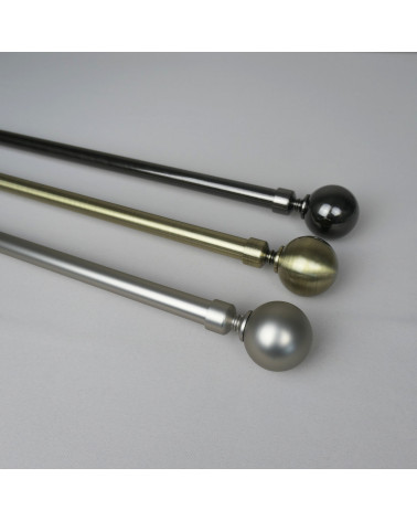 Kit Tringle Extensible Sphère 165-310 cm | Ø 16/19 mm