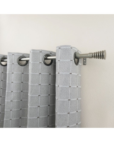 Kit Tringle à Rideau Extensible CAMDEN 110-210 cm - Ø19 mm