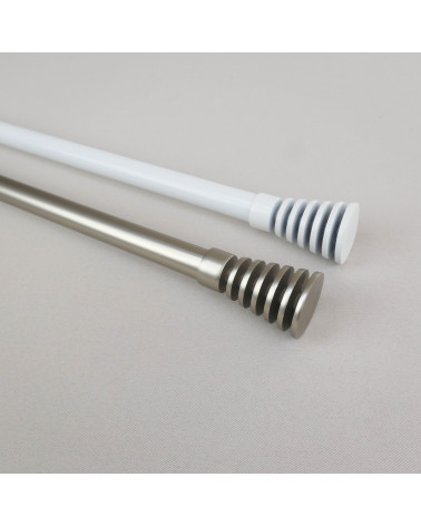 Kit Tringle à Rideau Extensible CAMDEN 110-210 cm - Ø19 mm