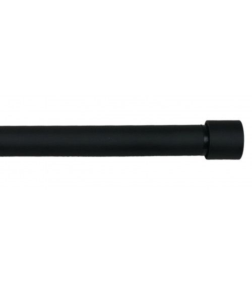 Kit Tringle à Rideau Extensible Ø16-19mm - 110 à 210 cm - Aluminium
