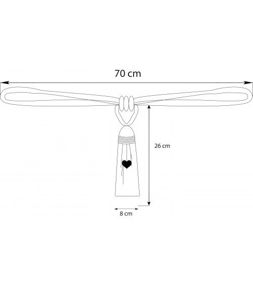 Embrasse rideaux originale, tendance, design, cosy, naturel, décoration, pas cher,