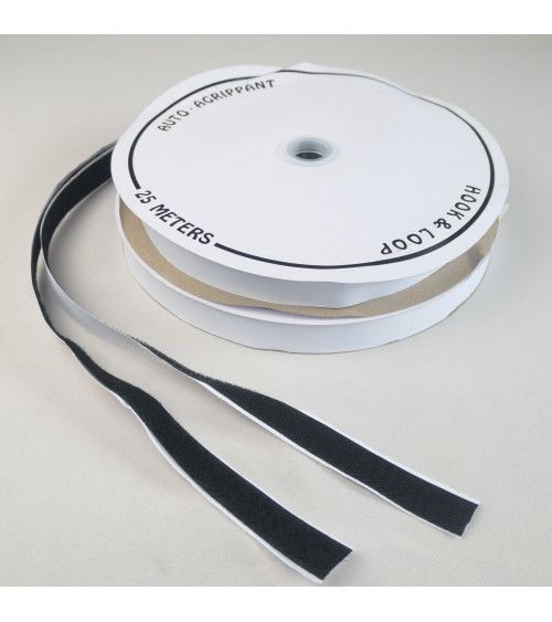 bande adhésive, velcro, 1 m, décoration, tissu, rail panneau japonais, accroche, adhésif