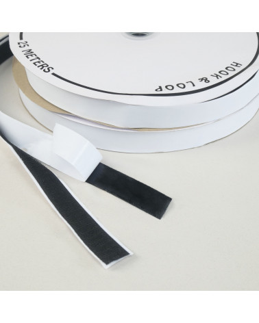 bande adhésive, velcro, 1 m, décoration, tissu, rail panneau japonais, accroche, adhésif