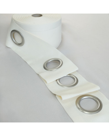 Bande à oeillets pour Rideau - Vente au Mètre  - Fabriqué en France