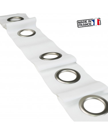 bande à œillets rideau, bande prêt à coudre, œillets pour tringle, rideaux DIY, accessoires couture rideaux, confection rideaux