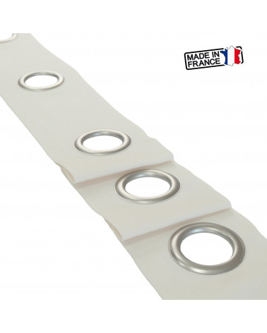 bande à œillets rideau, bande prêt à coudre, œillets pour tringle, rideaux DIY, accessoires couture rideaux, confection rideaux