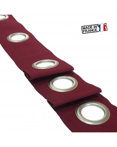bande à œillets rideau, bande prêt à coudre, œillets pour tringle, rideaux DIY, accessoires couture rideaux, confection rideaux