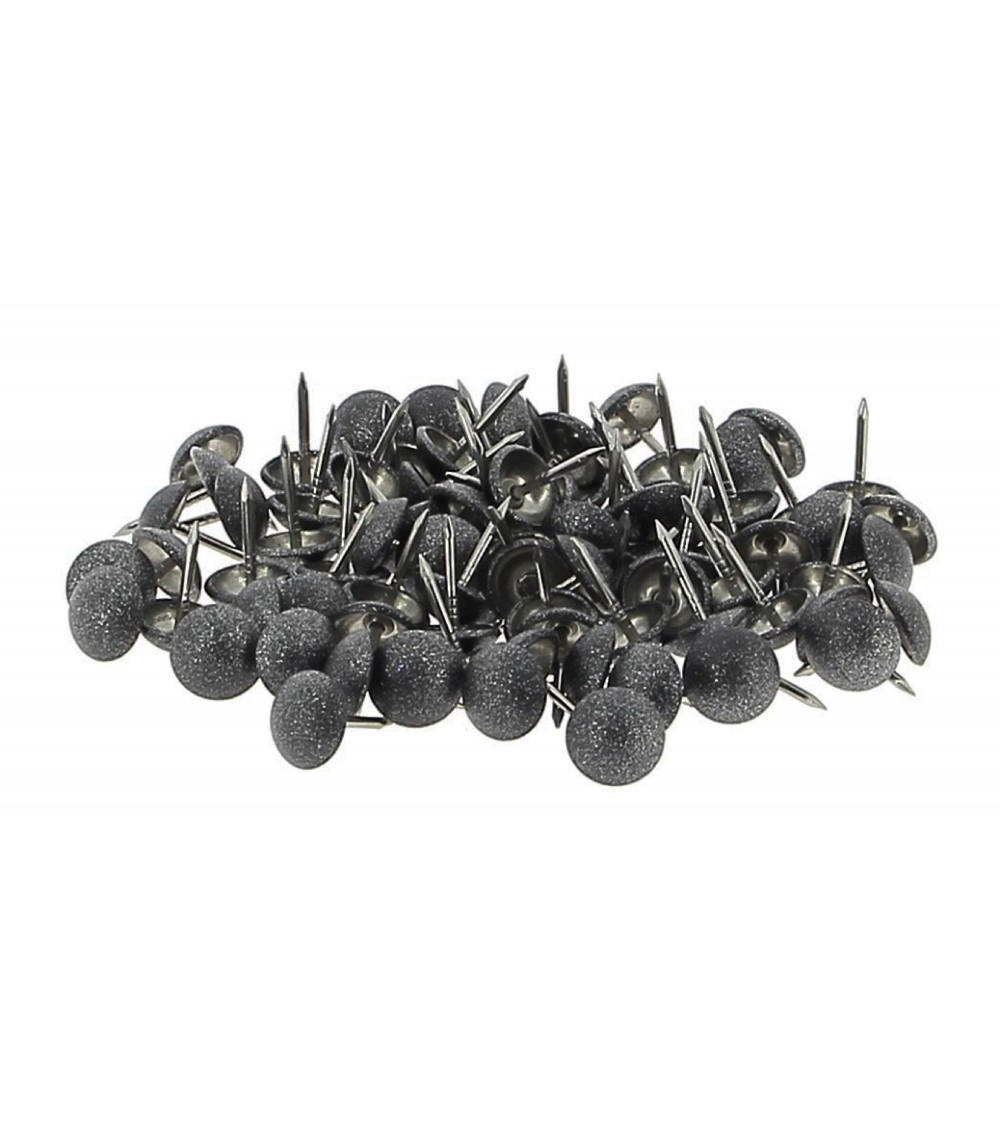 Lot de 100 Clous de Tapissier Pailletés et Laitonnés
