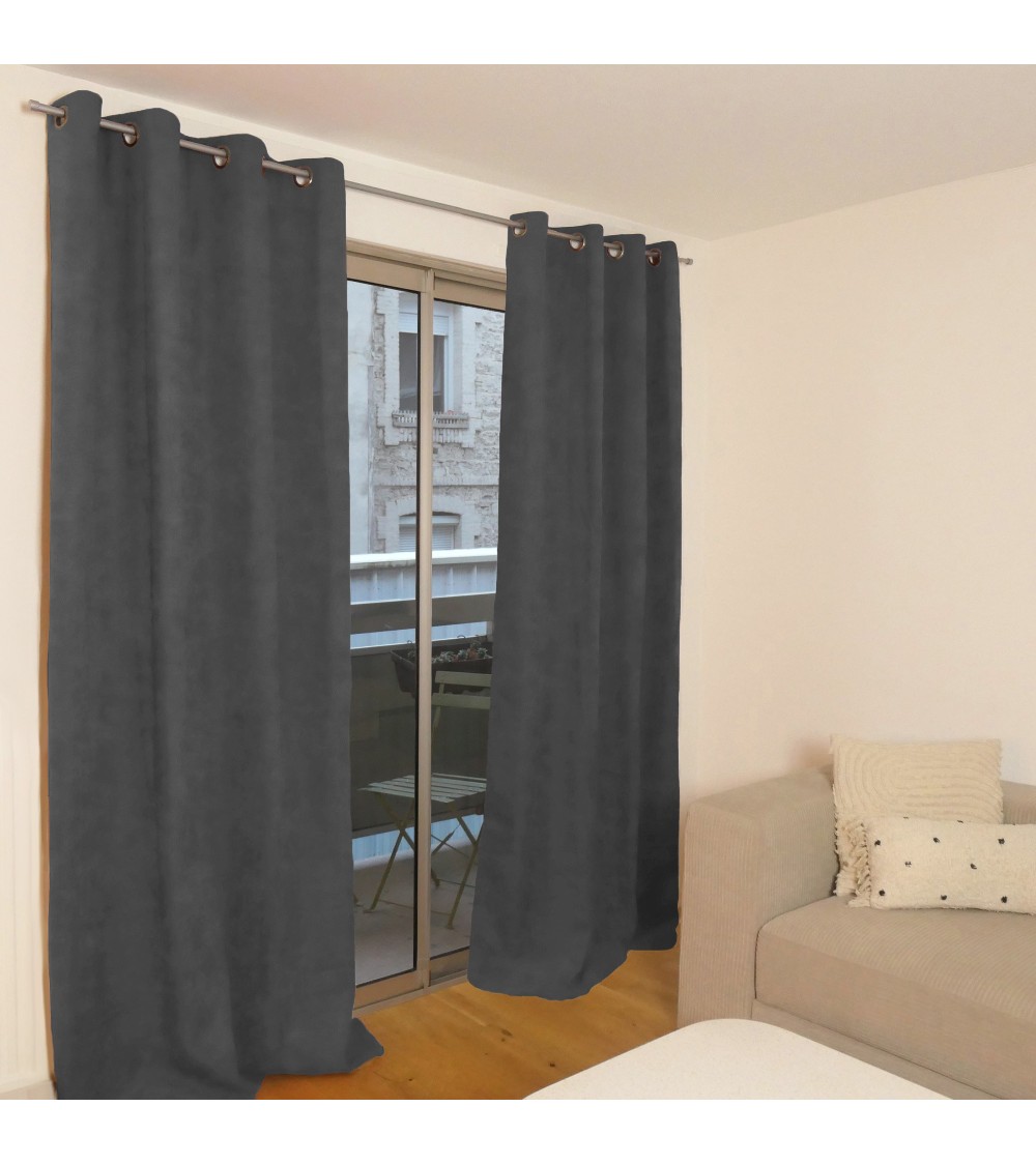 Rideau thermique occultant jacquard