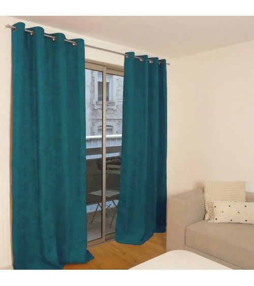 Rideau thermique occultant jacquard