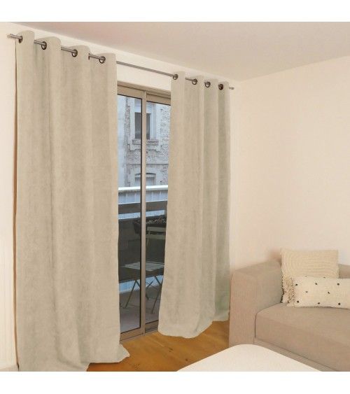 Rideau thermique occultant jacquard