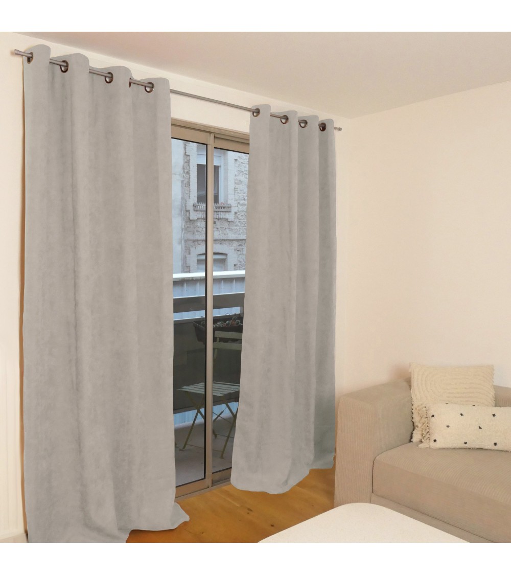 Rideau thermique occultant jacquard