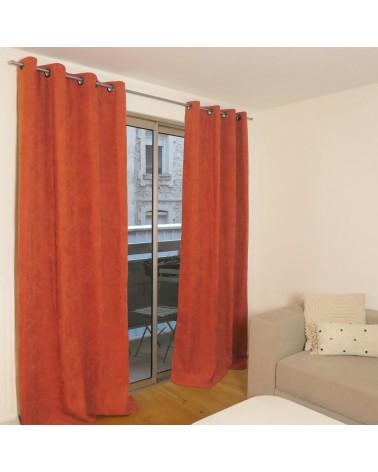 Rideau thermique occultant jacquard