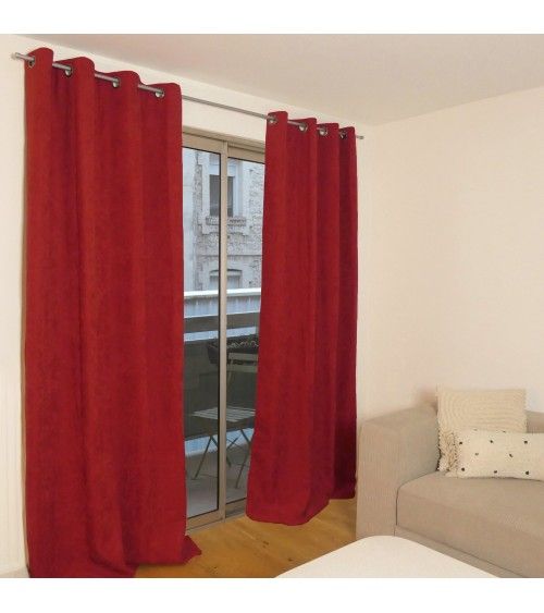 Rideau thermique occultant jacquard