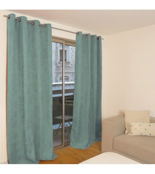 Rideau thermique occultant jacquard