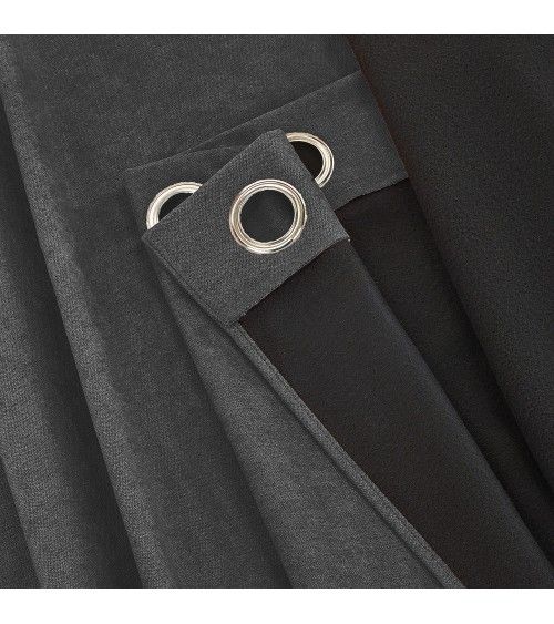 RIDEAU THERMIQUE OCCULTANT JACQUARD 140/180 CM Rideau thermique été et hiver, occultant, polyester