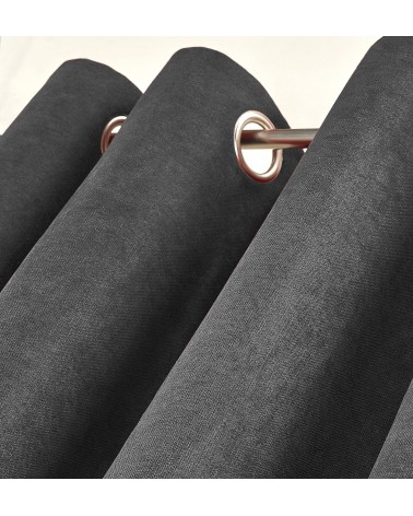 RIDEAU THERMIQUE OCCULTANT JACQUARD 140/180 CM Rideau thermique été et hiver, occultant, polyester