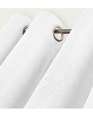 RIDEAU THERMIQUE OCCULTANT JACQUARD 140/180 CM Rideau thermique été et hiver, occultant, polyester