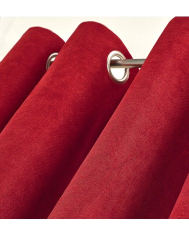 RIDEAU THERMIQUE OCCULTANT JACQUARD 140/180 CM Rideau thermique été et hiver, occultant, polyester