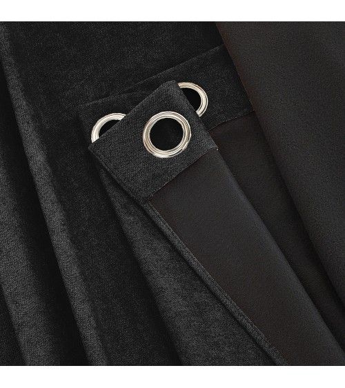 RIDEAU THERMIQUE OCCULTANT JACQUARD 140/180 CM Rideau thermique été et hiver, occultant, polyester