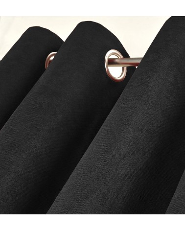RIDEAU THERMIQUE OCCULTANT JACQUARD 140/180 CM Rideau thermique été et hiver, occultant, polyester