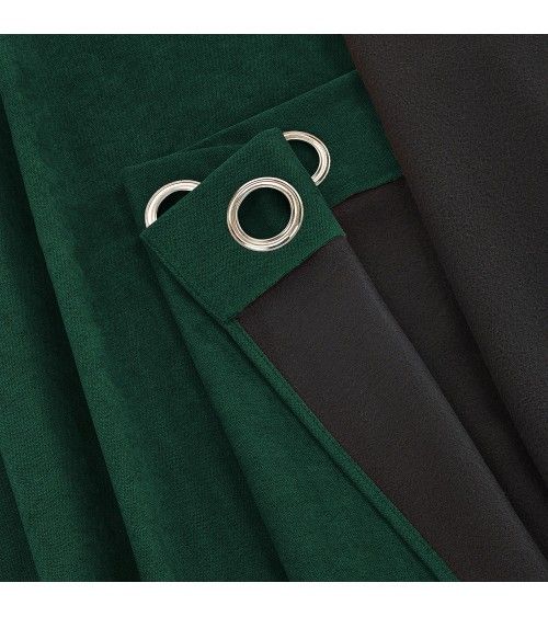 Rideau thermique occultant jacquard