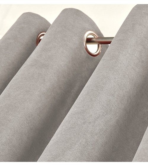 Rideau thermique occultant jacquard