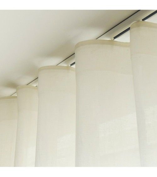 Rail Décorative, Prêt à Poser, Pour Rideau à Galon Fronceur longueur 2.50 mètre tringle chemin de fer Rail Décorative, Prêt à Poser, Pour Rideau à Galon Fronceur longueur 2.50 mètre tringle chemin de fer