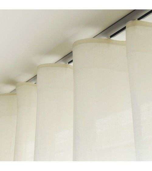 Rail Décorative, Prêt à Poser, Pour Rideau à Galon Fronceur longueur 1 mètre tringle chemin de fer Rail Décorative, Prêt à Poser, Pour Rideau à Galon Fronceur longueur 1 mètre tringle chemin de fer