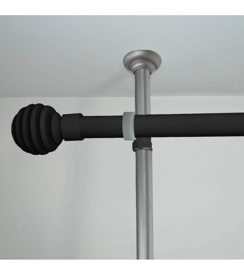 Barre Télescopique Tente 50-200 Cm – Lot De 10, Pliable, Anti-Rouille, Pour Voile D'Ombrage Et Auvent