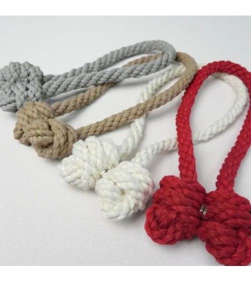 embrasse, textile, cordon, originale, aimantée, pas cher, embrasse tendance