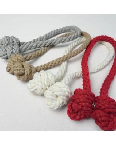 embrasse, textile, cordon, originale, aimantée, pas cher, embrasse tendance