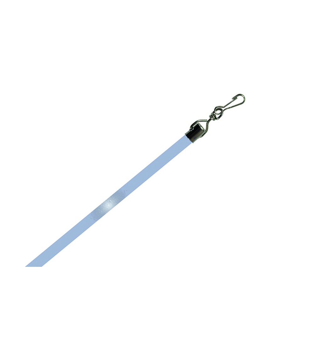 1 Lance rideaux acier transparent  1m