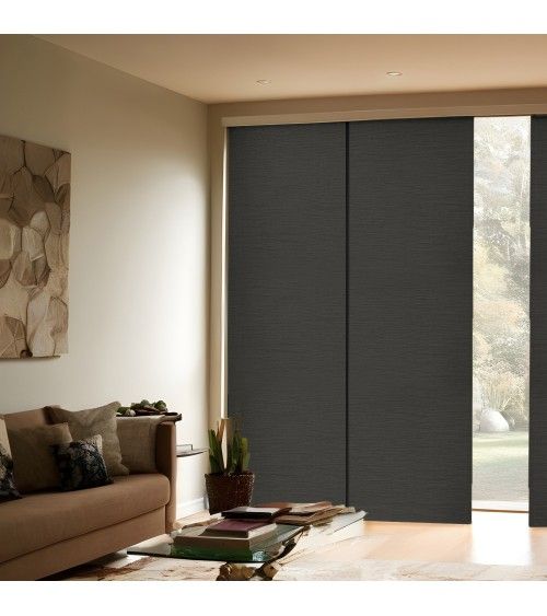 Tissu Technique Paroi Japonaise - 60 x 245 cm - Semi-Occultant Ardoise