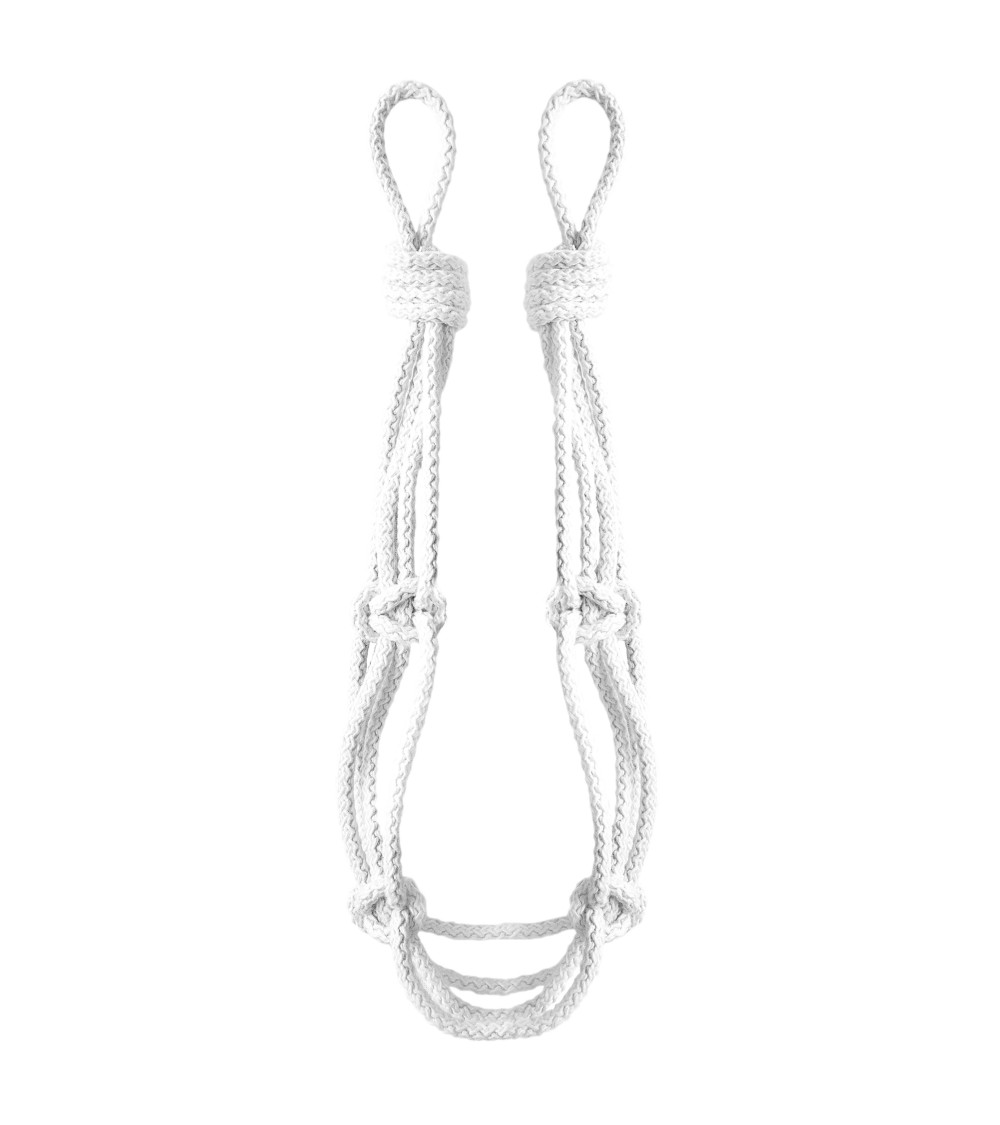 Embrasse pour rideau corde nouée passementerie luxe francais