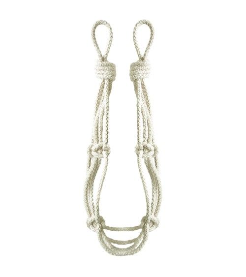 Embrasse pour rideau corde nouée passementerie luxe francais