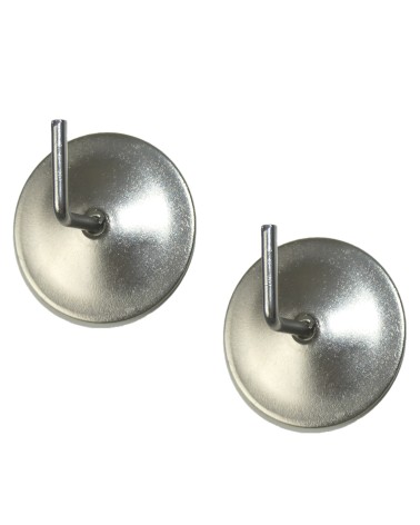 2 Crochets adhésif rond