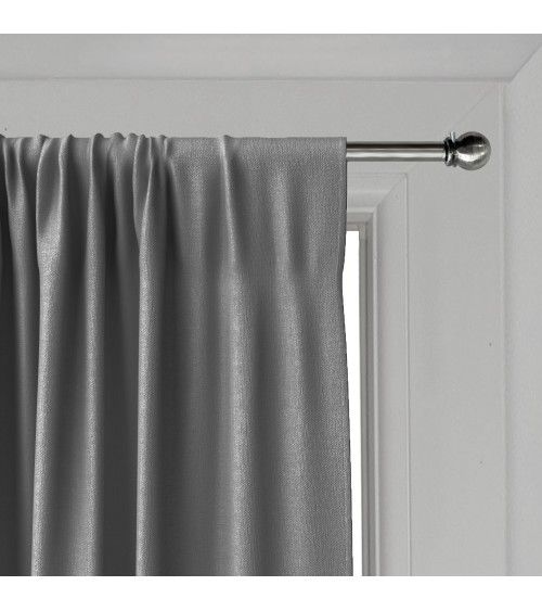 tringle de vitrage embout boule extensible pour vitre à visser