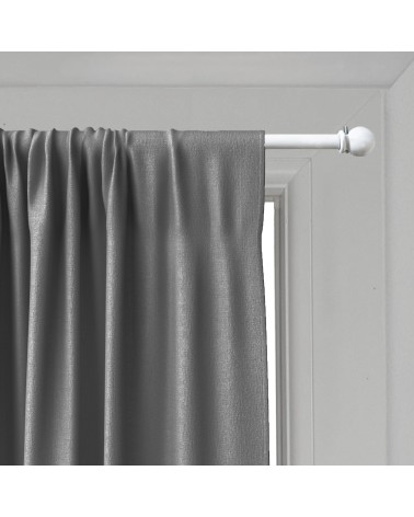 Tringle Extensible Boule Ø8 mm - 40 à 70 cm - Pour Vitrage et Fenêtre