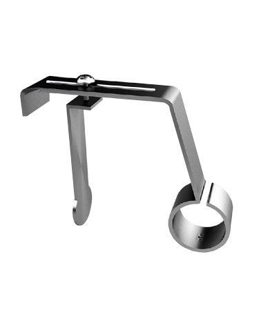 Support tringle rideaux volet