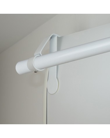 Support tringle rideaux volet sans perçage